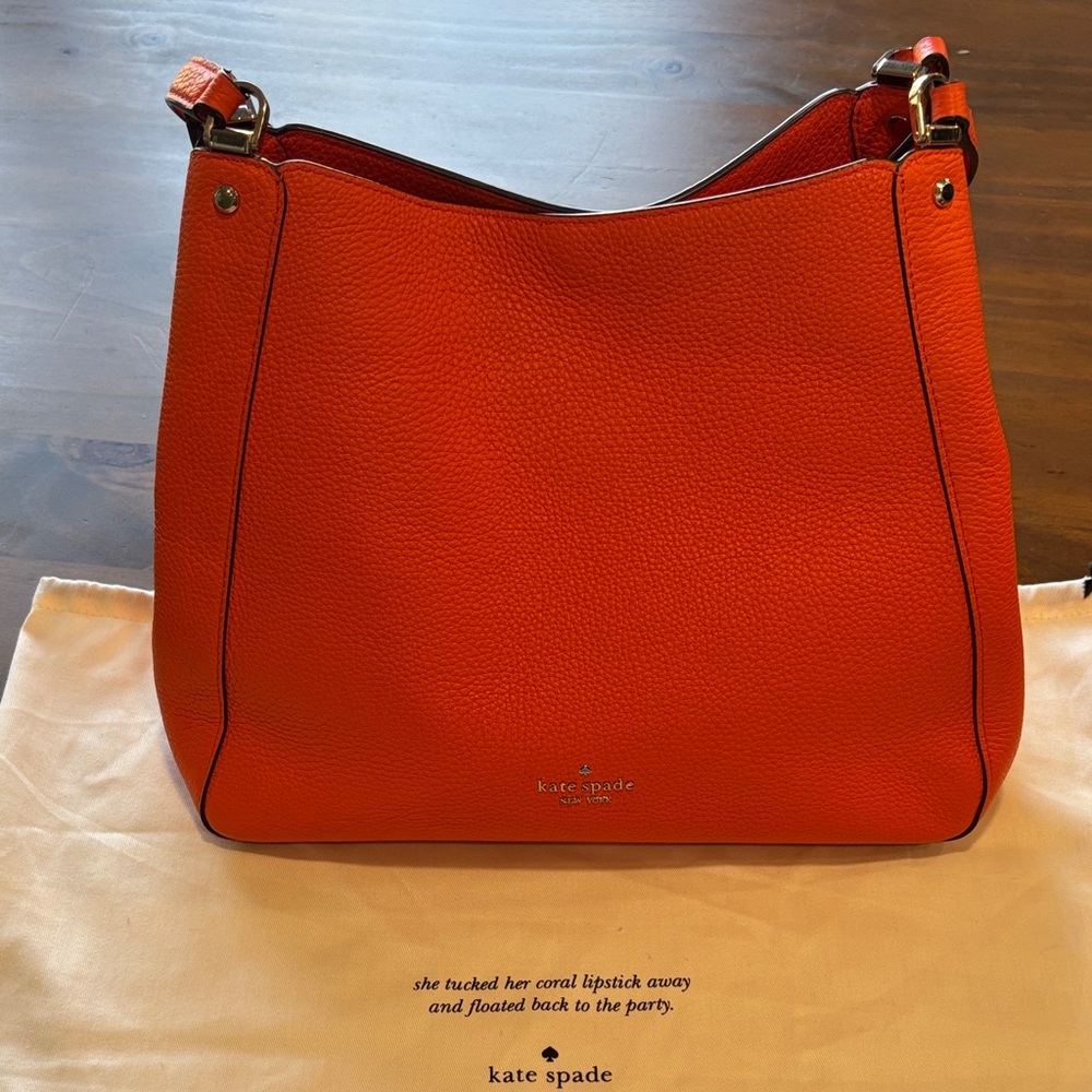 Kate Spade Vibrant Orange Shoulder Bag